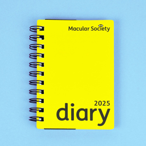 Yellow Diary Flat Lay Front