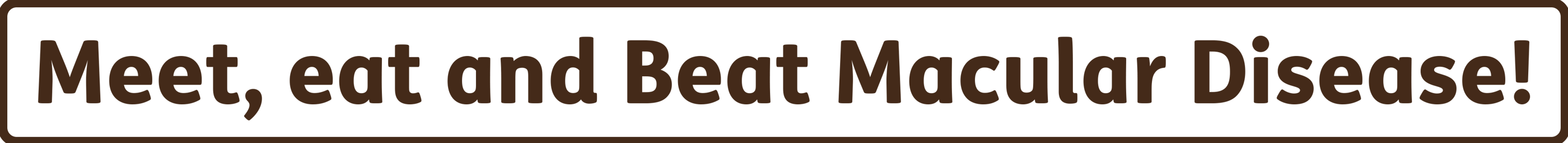 Meet, eat and 