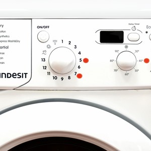 Bumper pads on washing machine